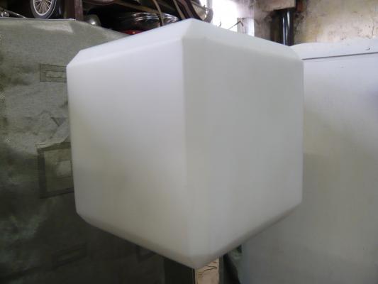 lampe cube - vue secondaire